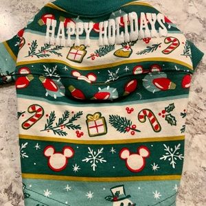 Disney Happy Holidays Dog or Cat Shirt